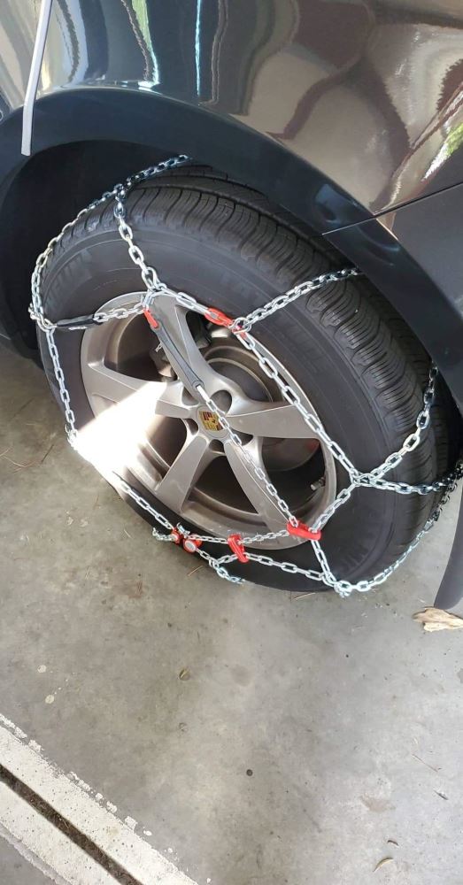 Konig Commercial Truck Tire Chains - Diamond Pattern - Square Link -  Assisted Tensioning - 1 Pair Konig Tire Chains th01571255