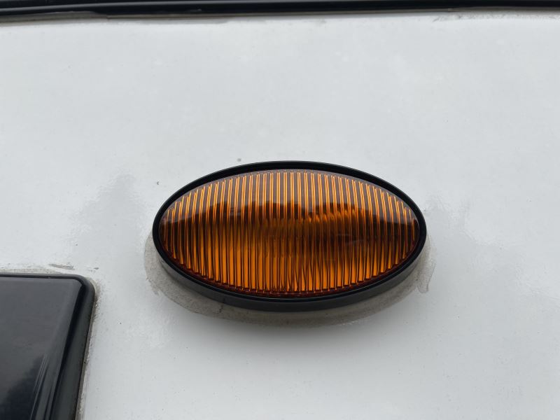 Replacement Amber Oval Lens for Optronics LED Porch and Utility Light ...