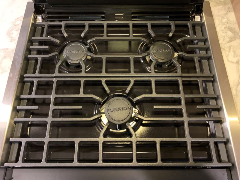 Die-Cast Grate for Furrion Range Cooktop - 2 Piece Furrion Accessories ...