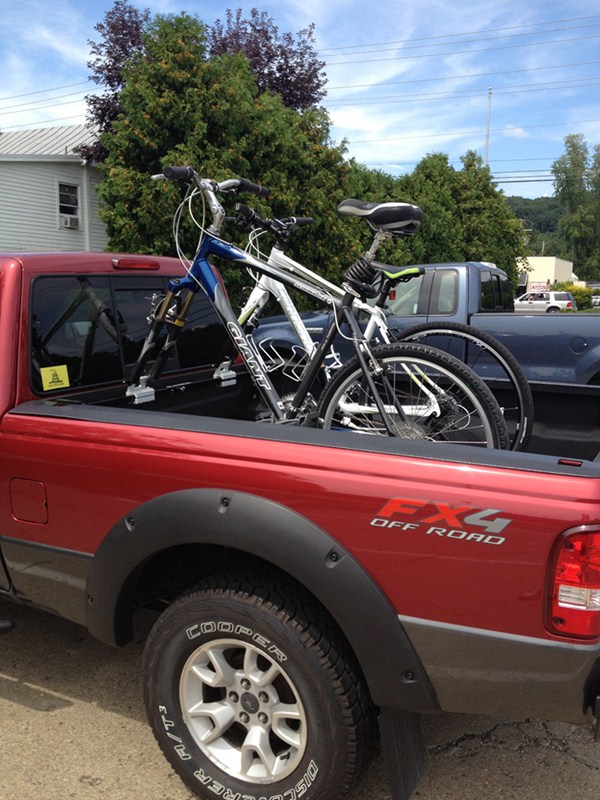 swagman pickup fork mount bike rack