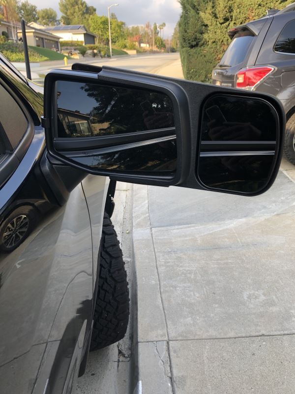 2021 Chevrolet Silverado 1500 Longview Custom Towing Mirrors Slip On
