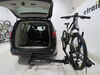 2021 chrysler voyager  platform rack folding swing-away tilt-away rockymounts backstage bike for 2 bikes - inch hitches wheel mount