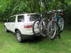 0  folding rack tilt-away 3 bikes in use