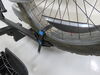 0  platform rack folding tilt-away rockymounts monorail bike for 3 bikes - 2 inch hitches wheel mount