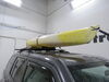 0  kayak rightline gear roof rack w/ tie-downs - foam block style 14-3/4 inch long