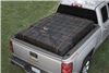 truck cargo net rightline gear bed w/ integrated tarp - weatherproof 121-1/2 inch x 106-1/2