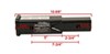 hitch extender roadmaster for tow bars - 2 inch hitches 7-3/4 extension