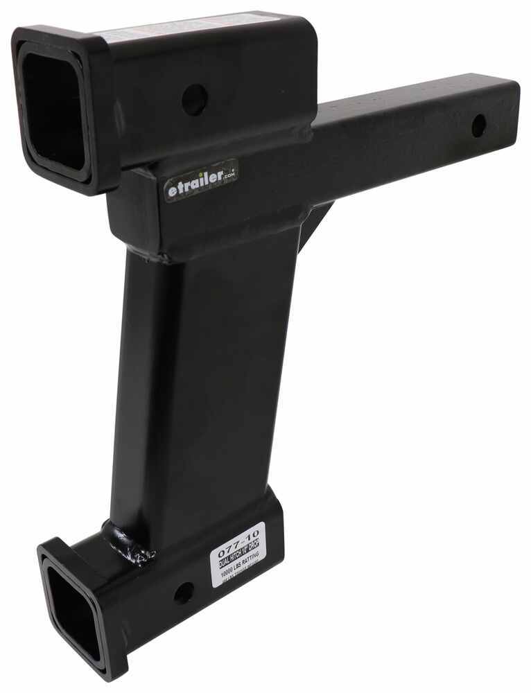 Roadmaster Dual Hitch Receiver Adapter, 2" or 10" Drop/Rise - RM-077-10