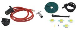 Roadmaster 4-Diode Universal Wiring Kit for Towed Vehicles - 7-Way to 6-Way Straight Adapter Cord