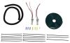 Roadmaster Tail Light Wiring Kit for Towed Vehicles - LED Bulb and Socket - Red Universal RM-152-LED