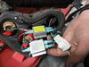 2006 scion tc  splices into vehicle wiring tail light mount on a