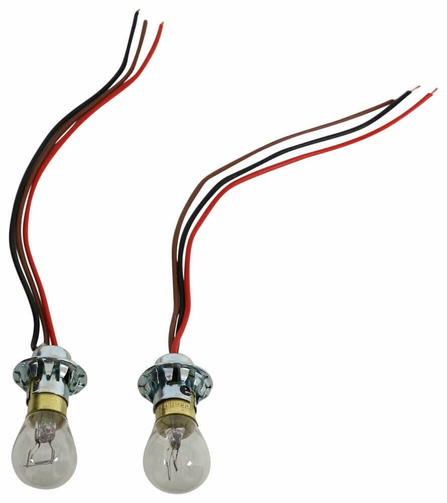 RoadMaster Bulb and Socket Set for Tail Light Wiring Kits Bulb and Socket Kit RM-155-2