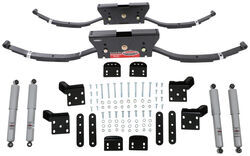 Roadmaster Comfort Ride Leaf Spring Suspension Kit w/ Shock Absorbers - Tandem 5K Trailer Axles - RM-2460-2560