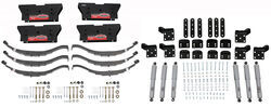 Roadmaster Comfort Ride Leaf Spring Suspension Kit w/ Shock Absorbers - Triple 7K Trailer Axles - RM-2460-2570-3