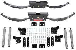 Roadmaster Comfort Ride Leaf Spring Suspension Kit w/ Shock Absorbers - Tandem 7K Trailer Axles - RM-2460-2570