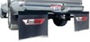 universal fit no-drill install roadmaster roadwing mud flap system for midsize trucks and suvs -73 inch wide