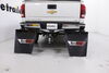 0  universal fit rear pair roadmaster roadwing removable mud flap system for full size trucks - 77 inch wide