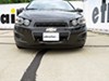 2014 chevrolet sonic  removable drawbars twist lock attachment on a vehicle