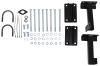 removable drawbars twist lock attachment roadmaster crossbar-style base plate kit - arms