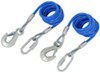 RoadMaster 68" Single Hook, Coiled Safety Cables - 6,000 lbs 68 Inch Long RM-643
