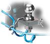 roadmaster accessories and parts cable electrical guide bracket for safety cables cords
