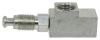 flat tow brake system roadmaster 10mm metric-to-standard line t adapter for brakemaster proportioning valve - qty 1