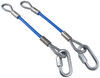 tow bar trailer safety chains loop extensions roadmaster 12 inch cable w/ quick links - 2 pack