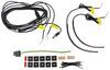splices into vehicle wiring harness roadmaster universal kit for towed vehicles - 10 inch long led strips