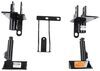 roadmaster tow bar base plate removable draw bars partially hidden crossbar-style kit - arms