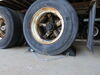 Rumber 16" Wheel Chocks w/ 5' Pull Chain - Recycled Rubber and Plastic - Qty 2 Black RM97FR