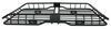 cargo basket aero bars factory round square rhino-rack roof mounted steel - 57 inch long x 42 wide 165 lbs