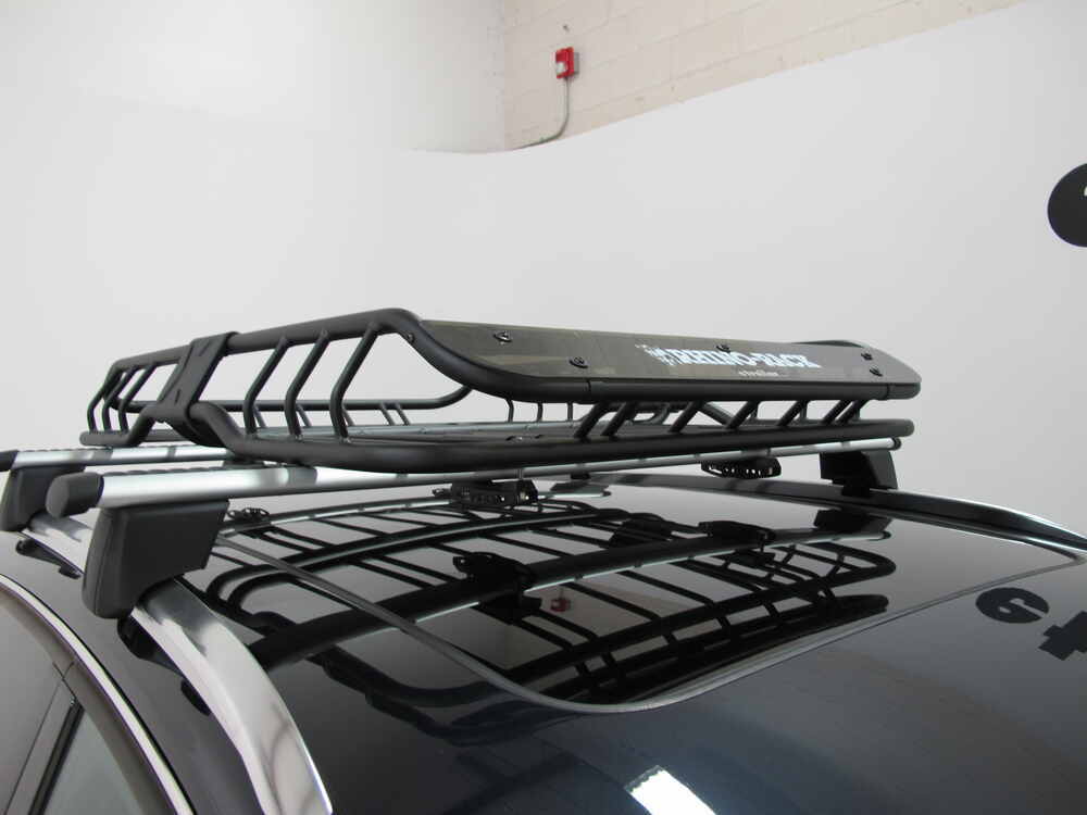 Audi Q5 Rhino-Rack Roof Mounted Steel Cargo Basket - 47