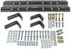 reese universal base rails and installation kit w spacers for 5th wheel hitches - toyota tundra