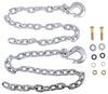 safety chains standard reese chain kit with clevis hooks - 44 inch long 20 000 lbs qty 2