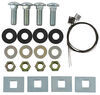 fifth wheel installation kit custom reese quick-install bracket for 5th trailer hitches