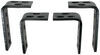 universal reese mounting brackets for 5th wheel trailer hitches - 10 bolt