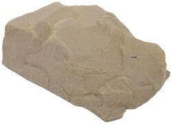 Race Ramps Show Rock for Vehicle Display - 17" Lift - 40" Long - Sandstone - Qty 1 - RR-ROCK-17-SS