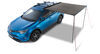 0  roof rack mount driver side passenger rhino-rack sunseeker awning - bolt on 7' 1 inch long x 6' 11 wide