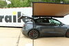 2022 tesla model y car awning rhino rack roof mount 55 square feet rhino-rack sunseeker - bolt on 8' 1 inch long x 6' 10 wide
