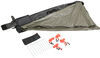 roof rack mount 118 square feet rhino-rack batwing awning - bolt on passenger's side sq ft
