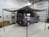 2017 ford transit t150  roof rack mount passenger side rhino-rack batwing awning - bolt on passenger's 118 sq ft