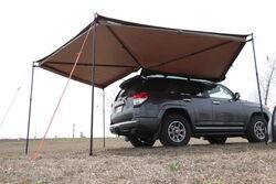 Rhino-Rack Batwing Awning - Roof Rack Mount - Bolt On - Passenger's Side - 118 Sq Ft