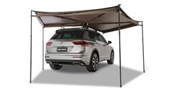 Rhino-Rack Batwing Compact Awning - Roof Rack Mount - Bolt On - Passenger's Side - 69 Sq Ft