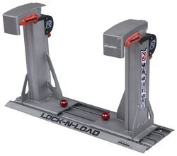Risk Racing Lock-N-Load Pro Strapless Dirt Bike Transport System - Trailers and Truck Beds - 315 lb - RR43QP