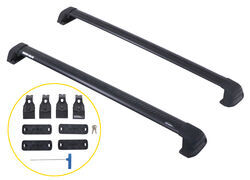 Rhino-Rack ROC25 Roof Rack for Naked Roofs - Vortex Aero Crossbars - Aluminum - Black