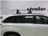2015 toyota highlander  roof rack fixed in use