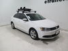 2013 volkswagen jetta  roof rack fixed rhino-rack ski and snowboard carrier - locking 6 pairs of skis or 4 boards