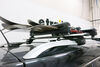 0  roof rack rhino-rack ski and snowboard carrier - locking 6 pairs of skis or 4 boards