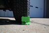 0  wheel chock rv trailer tred gt chocks - polyurethane green qty 2