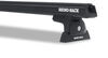 rhino rack roof complete systems rhino-rack heavy duty with backbone mounting system - aluminum black qty 3